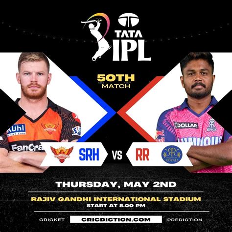 sunrisers hyderabad vs rajasthan royals match scorecard|Sunrisers Hyderabad vs Rajasthan Royals, 50th Match .